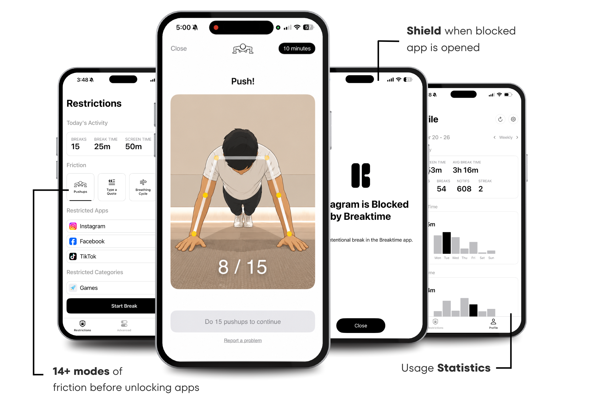 Breaktime - Focus App Blocker